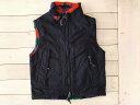 ★SALEセール★40%OFF◆デニム&ダンガリー 738217 D&D DENIM&DUNGAREE◆ナイロンオックスリバーシブルボアベスト【110 120】...