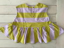 ★SALEセール★60%OFF◆NEEDLE-WORKS ニードルワークス 2023ss 2123713◆ストライプペプラムノースリーブトップ【110 120】...