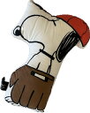 ※非売品 2024年ノベルティ SNOOPY クッション 22481099 ◆デニム&ダンガリーD&D DD DENIM&DUNGAREE DENIM DUNG...