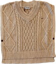 ★SALEセール★50%OFF◆フィス Fith 12480301 2024aw ◆オーガニックコットン ニット ベスト【S:100-110】【送料無料】 子供...