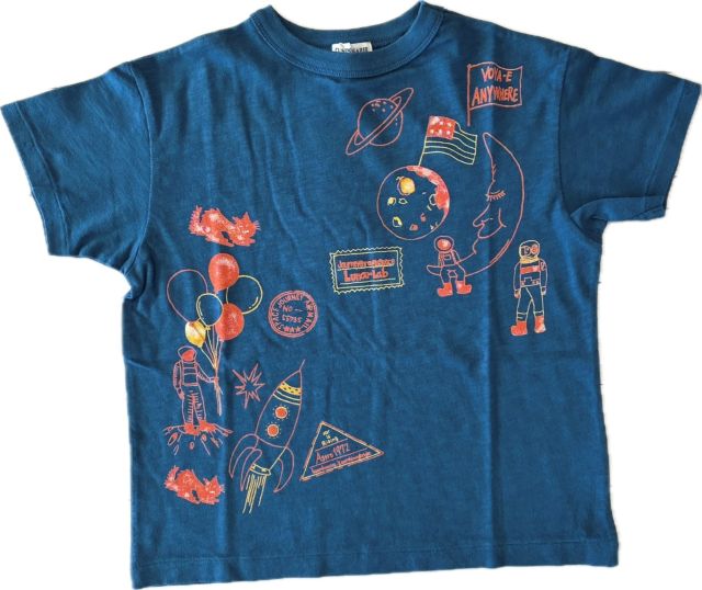 Rakuten - ◆デニム＆ダンガリー 2026ss 22620463 D&D DENIM&DUNGAREE◆テンジク ASTRO TEE（オールドネイビー）【135 145】