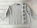 ★SALEセール★60%OFF◆nunuforme 836-509◆レフトテープTシャツ【125】【ネコポス発送不可】長袖 トップス Tシャツ 子供服 キッズ