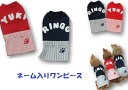 ネーム入りワンピ　わんちゃんのお名前入ります　わんこ 可愛いワンピース　犬服　05P03Dec16