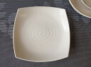 和食器 桜萩 スクエア 19cm 和風 ケーキ皿 角皿 四角 レンジ可 食洗機対応 おすすめ かわいい 美濃焼 日本製 陶器 人気 おしゃれ 安い 和 モダン エレガント 19センチ 平皿