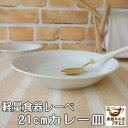 軽い 皿 軽量 食器 レーべ 21cm カレ