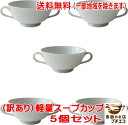 送料無料 わけあり スープ カップ 軽量 両手 スープカップ 5個 セット ブイヨンカップ 満水 250ml レンジ可 食洗機対応 日本製 美濃焼 飲み口 薄い...