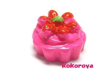 ミニイチゴホールケーキ 1個 (10mm) ☆クリックポストOK☆