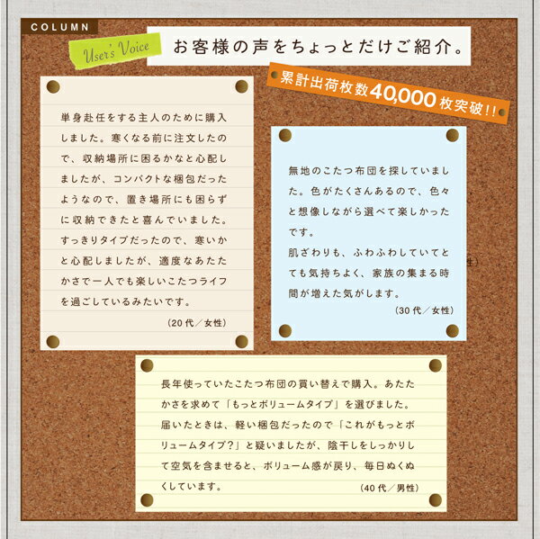 こたつ布団 こたつ布団セット こたつ こたつ布団 ボリュームが選べる 炬燵 4尺長方形 80 1cm 天板対応インテリア 寝具 収納 もっとボリュームタイプ コタツ ボリュームが選べる マイクロファイバーフランネル防ダニ省スペースこたつ掛け 敷き布団2点セット もっと