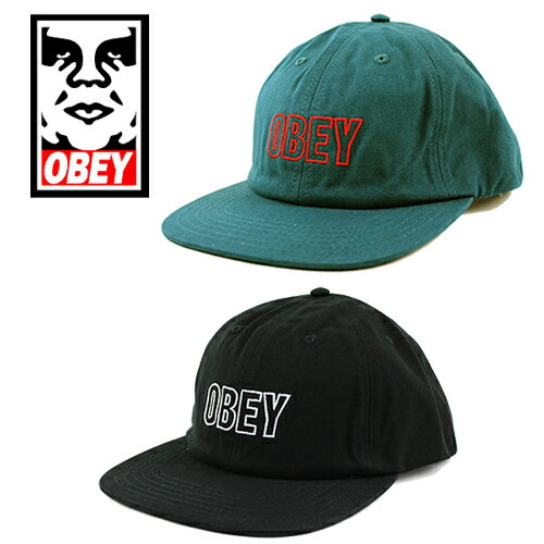 オーベイ オベイ キャップ OBEY LYNWOOD (ブラック/ブルー/無地/フリーサイズ/メンズ/レディース/帽子）