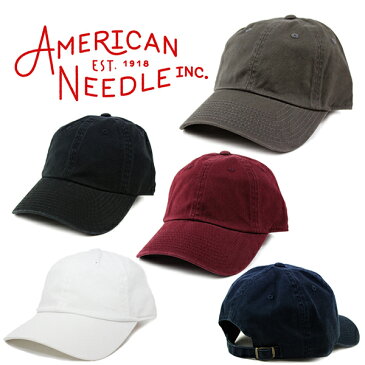 アメリカン ニードル キャップ ダッドハット AMERICAN NEEDLE (ブラック/ネイビー/グレー/カーキ/ボルドー/メンズ/レディース/ゴルフ/テニス/ランニング/帽子/フリーサイズ/ストラップバックキャップ）WASHED SLOUCH SOLID