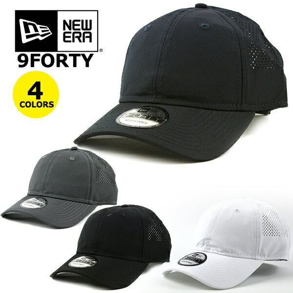 ニューエラ メッシュ キャップ 無地 9FORTY ダッドハット NEW ERA (ブラック/ネイビー/グレー/ホワイト/メッシュキャップ/スナップバックキャップ/ロゴなし/ダンス/ゴルフ/帽子/メンズ/レディース/ユニセックス/野球/チーム/NE406）