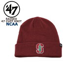 47 Brand フォーティーセブンブランド カレッジ ニット帽 ニットキャップ ビーニー NCAA RAISED 47 CUFF KNIT (スタンフォード大...