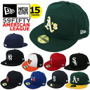 ニューエラ キャップ 59FIFTY MLB アメリカンリーグ NEW ERA (ヤンキース/レッドソックス/オリオールズ/レイズ/ブルージェイズ/ホワイトソックス/インディアンズ/タイガース/アスレチックス/エンゼルス/マリナーズ/レンジャーズ/アストロズ/ツインズ/ロイヤルズ）