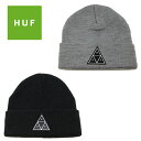 ハフ ニット帽 トリプル トライアングル HUF (ブラック /グレー/スノーボード/ビーニー/メンズ/レディース/キャップ/帽子)