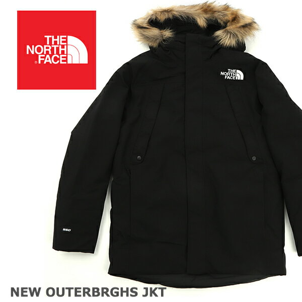 楽天puffノースフェイス フード ダウンジャケット THE NORTH FACE MEN'S NEW OUTERBRGHS JACKET （ブラック/ネイビー/黒/紺/ニューアウター/メンズ/ダウン/アウトドア/キャンプ/フルジップ/ファー付ダウンジャケット/ザ ノースフェイス/NF0A4QZ8）