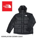 ノースフェイス ダウンジャケット ヒマラヤン ダウンコート THE NORTH FACE HIMALAYAN DOWN COAT (ブラック/黒/メンズ/ダウン/アウトドア/キャンプ/フルジップ/フード/フーディー/550/ザ ノースフェイス/NF0A4QYXJK3）