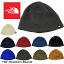 ニット帽 ノースフェイス ニット帽 ニットキャップ ビーニー THE NORTH FACE Mountain Beanie (ブラック/ネイビー/グレー/グリーン/ホワイト/ブルー/レッド/ブラウン/ユニセックス/メンズ/レディース/キャップ/スキー/スノーボード/キャンプ/ワッチキャップ/黒/紺/ザノースフェイス）