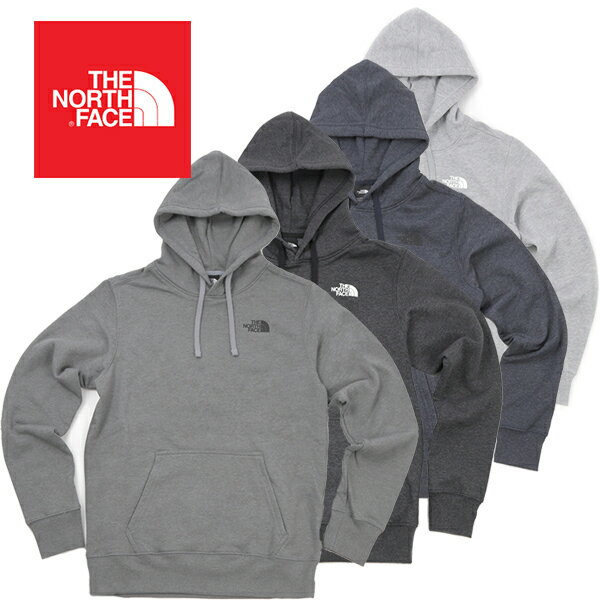 ノースフェイス スウェット パーカー THE NORTH FACE Pullover Hoodie (ブラック/ネイビー/グレー/無地/トレーナー/プルオーバー/メンズ/フーディー/フード/送料無料/大きいサイズ/裏起毛/ザ ノースフェイス/胸ロゴ）