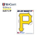 WINCRAFT ウィンクラフト ピッツバーグ パイレーツ マグネット Pittsburgh Pirates Outdoor Magnets 3x5インチ (パ...