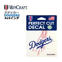 WINCRAFT ウィンクラフト ロサンゼルス ドジャース ステッカー Los Angeles Dodgers Perfect Cut Color Decal ...