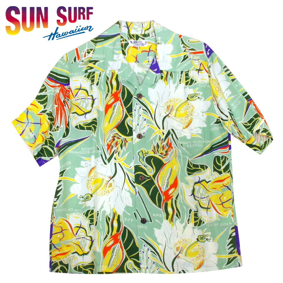 SUN SURF,アロハシャツ,東洋エンタープライズ PARADISE FLOWER,HaunaLoa,ss36028