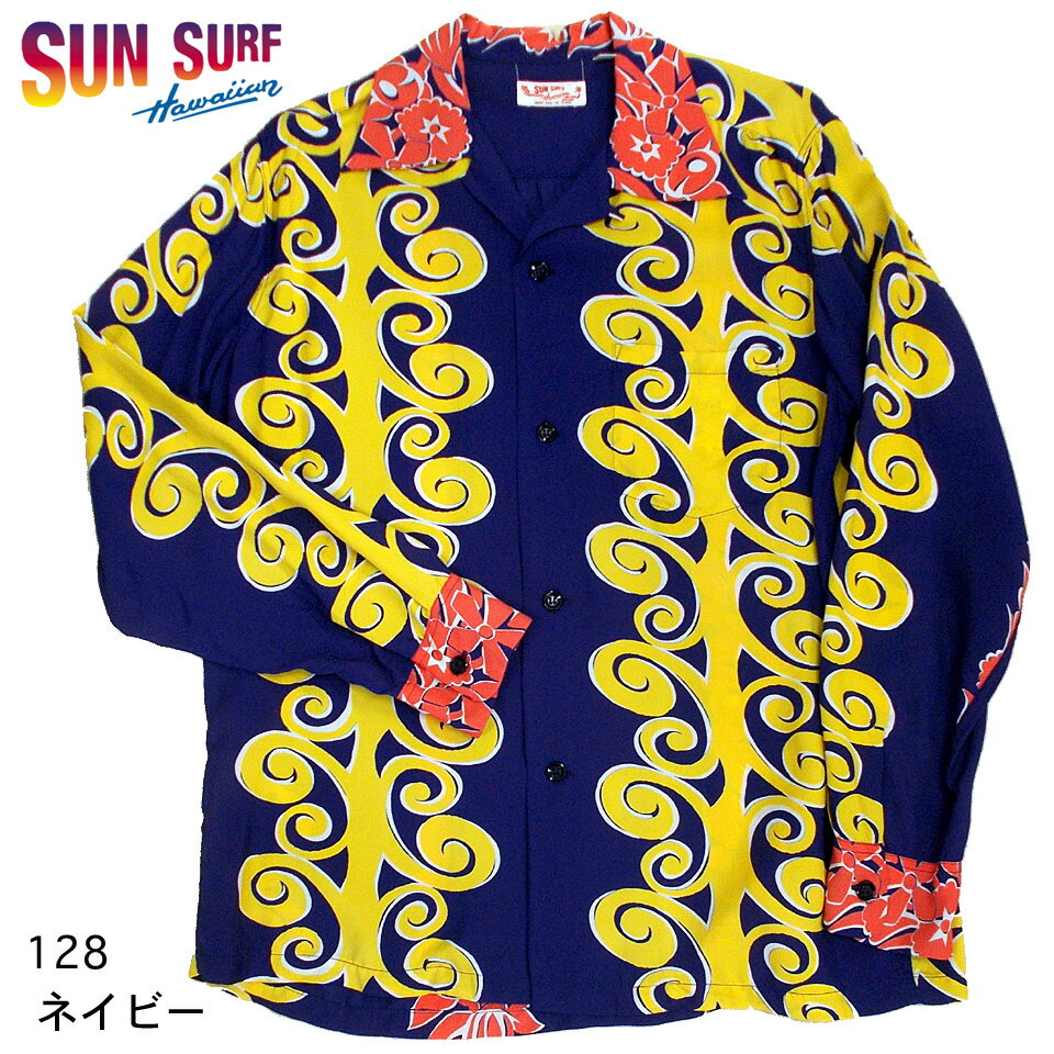 GIANT EERN BORDER,オオシダボーダー,SS25449,SUN SURF,アロハシャツ,東洋エンタープライズ