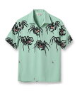 SH38872 / HIGH DENSITY RAYON PULLOVER SHIRT “TARANTULA” ミントグリーン