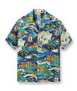 SS39059 / SUN SURF SPECIAL EDITION “LAND OF ALOHA” 128) NAVY(4)