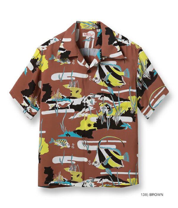 SS39029 / RAYON HAWAIIAN SHIRT “MOORISH IDOL”