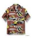 SS39029 / RAYON HAWAIIAN SHIRT gMOORISH IDOLh