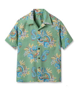 SS39283 / COTTON  LINEN OPEN SHIRT MACINTOSH UKULELE