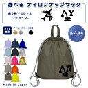 \11日まで!店内2点以上で15%OFFクーポン有/ 名入れ ナップザック 持ち手付き ナップサック ナイロン素材 ( イニシャル / 飛行機 ジェット機 ショベルカー 重機 )| プールバッグ 女の子 男の子 体操服入れ レディース 水泳 スイミング 撥水 大きめ 入学 入園