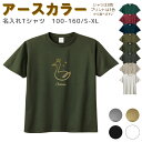 【2000円以上で使える10％OFFクーポン有】 名入れ Tシャツ [ 100-XL ] ( ファンシー スワン 白鳥 ) | リンクコーデ 親子 セット キッズ 子供 レディース メンズ おおきいサイズ 女の子 男の子 100 110 120 130 140 150 160兄弟