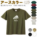 ＼本日20時開始！4000円以上で10％OFFクーポン有／ 名入れ Tシャツ [ 100-XL ] ( 恐竜 / ステゴサウルス ) | リンクコーデ 親子 セット キッズ 子供 レディース メンズ おおきいサイズ 女の子 男の子 100 110 120 130 140 15