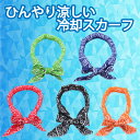 【送料無料】【2枚セット】ひんやり涼しい冷感スカーフ 春夏 ファッション おしゃれ プレゼント ギフト 誕生日 母の日 敬老の日 還暦祝い レディース 猛暑対策...