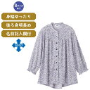 【送料無料】【全3色/3サイズ展開】隠れファスナーブラウス(婦人) M〜L・S・LL ローズ・グリーン・パープル 春夏 プレゼント ギフト 誕生日 母の日 敬老...