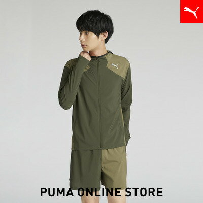『ポイント20倍 10/04 20:00〜10/6 01:59』【公式】PUMA プーマ メンズ レディース アウター ランニング 【ユニセックス ランニング テック RF ウーブンジャケット】のサムネイル