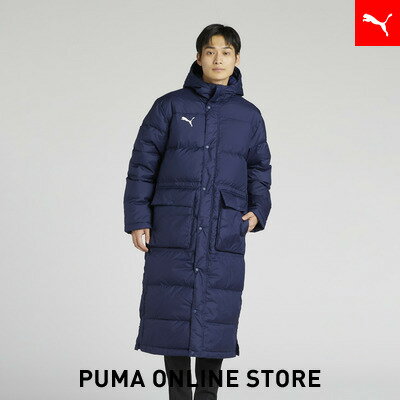 メンズ サッカー TEAMLIGA ロングダウンコート