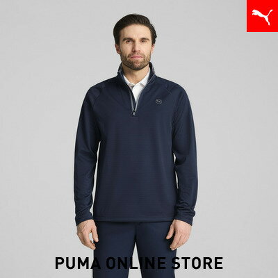 『ポイント20倍 1/5 0:00〜1/6 01:59』メンズ ゴルフ ワッフル フリース 1/4 ジップ クルースウェット