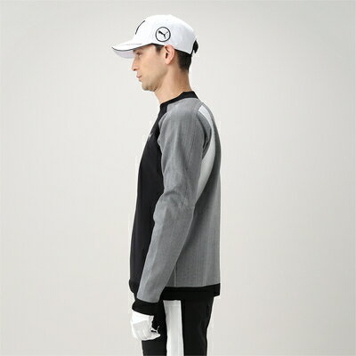 『ポイント20倍 1/5 0:00〜1/6 01:59』メンズ ゴルフ PF パフォーマンス リブ コンビ クルースウェット