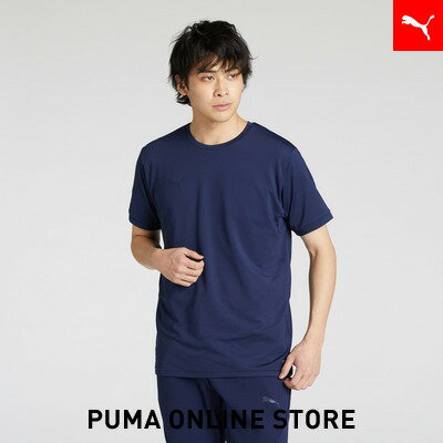 乐天商城 - 『ポイント20倍 4/29 0:00〜5/6 23:59』メンズ サッカー PUMAFTBL トラベル 半袖 Tシャツ