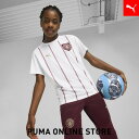 『ポイント10倍 6/4 20:00〜6/11 01:59』【公式】PUMA プーマ ジャージ キッズ サッカー 【キッズ 2024-25 マンチェスターシティ FC プレマッチ 半袖 シャツ 116-164cm】(4)