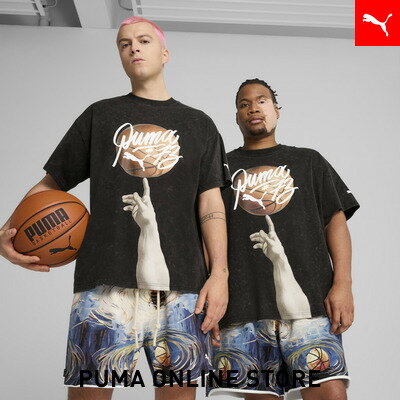 『ポイント20倍 4/18 0:00〜4/19 01:59』【公式】PUMA プーマ Tシャツ メンズ バスケットボール 【メンズ バスケットボール ディラン イクスビット 半袖 Tシャツ I】のサムネイル