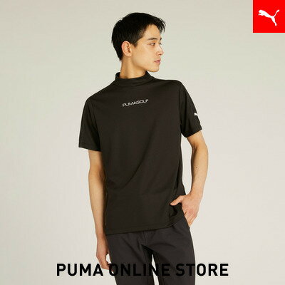 PUMA - 『ポイント20倍 6/1 0:00〜6/2 01:59』【公式】 プーマ PUMA メンズ ゴルフ SB ライン スリーブ モックネック 半袖 シャツ