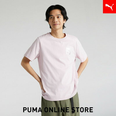 乐天商城 - 『ポイント20倍 4/29 0:00〜5/6 23:59』メンズ ESS メタリック ロゴ 半袖 Tシャツ