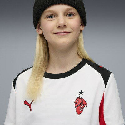 キッズ 2025-26 ACミラン アウェイ レプリカ 半袖 ユニフォーム 116-164cm キッズ