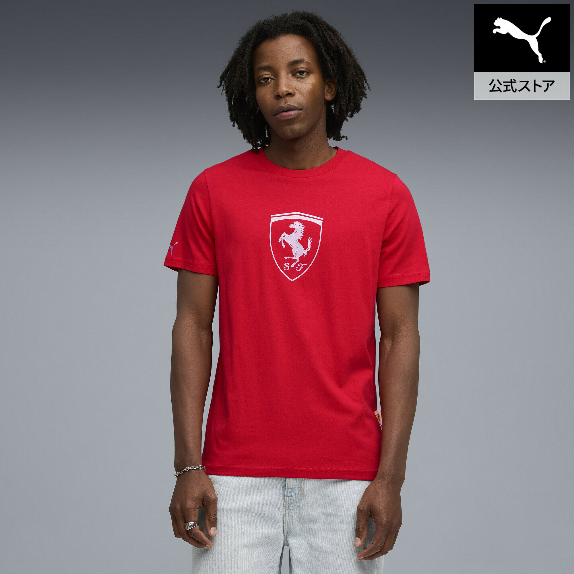 乐天商城 - メンズ スポーツウェア トーナル シールド 半袖 Tシャツ メンズ