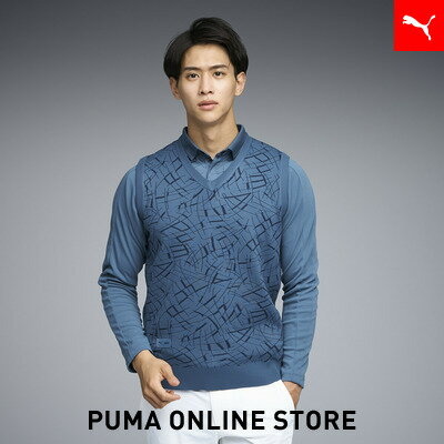 メンズ ゴルフ シャドウキャット ニット ベスト メンズ