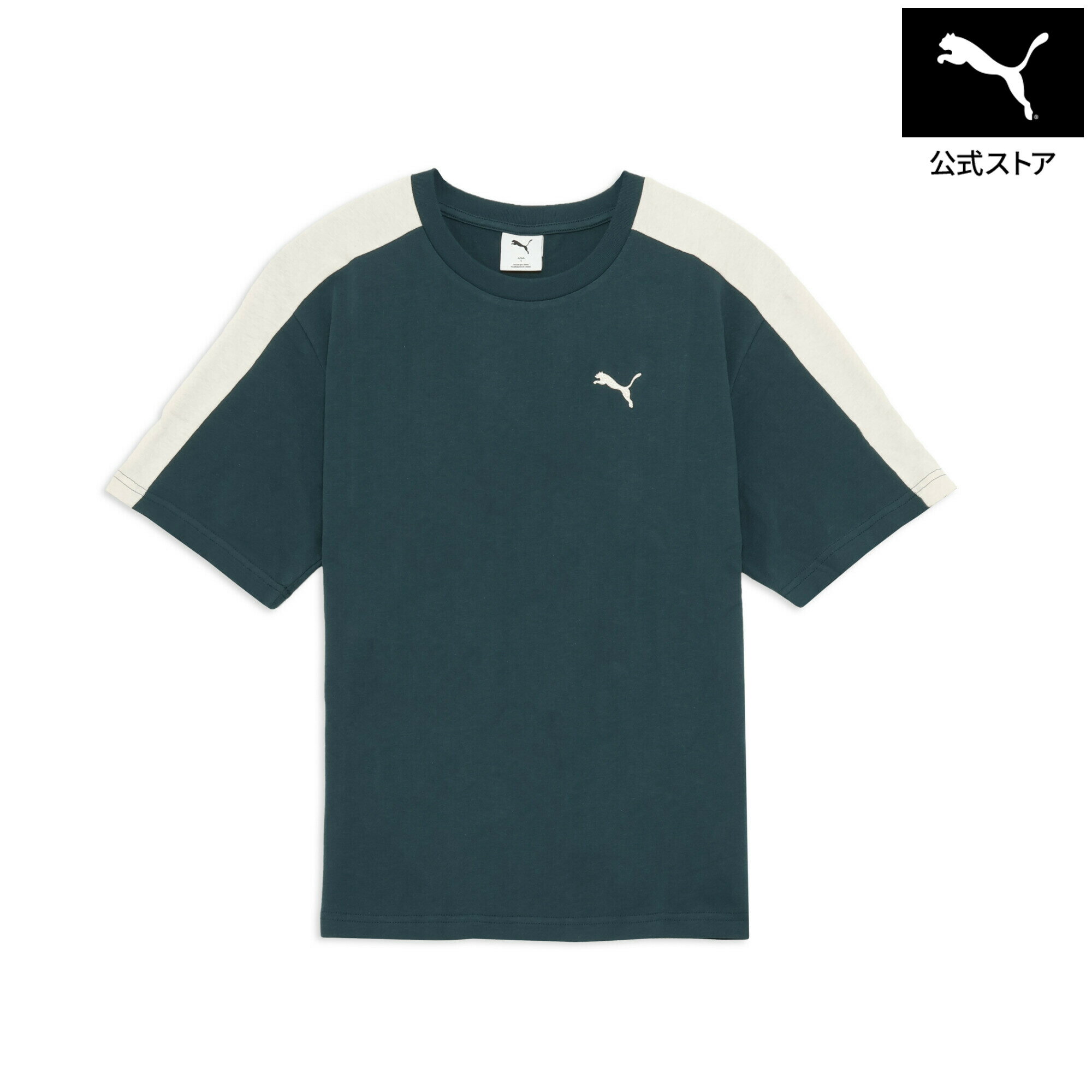 乐天商城 - 『ポイント20倍 4/24 0:00〜4/25 01:59』【公式】 プーマ PUMA ユニセックス プライム レトロ T7 半袖 Tシャツ メンズ レディース