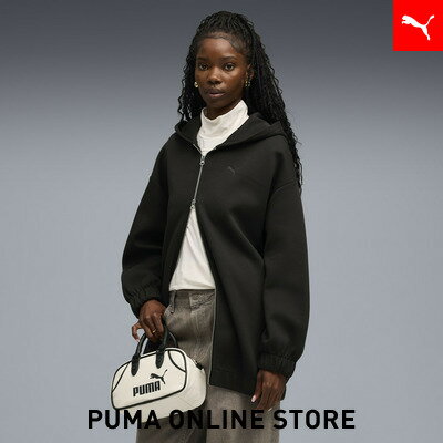 乐天商城 - 『ポイント20倍 4/29 0:00〜5/6 23:59』【公式】 プーマ PUMA ウィメンズ ワードローブ ESS オーバーサイズド フルジップ フーディ レディース